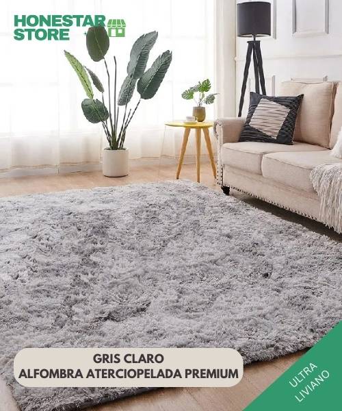 Alfombra Aterciopelada Premium 2 mt x 1.50 mt | Suavidad y elegancia