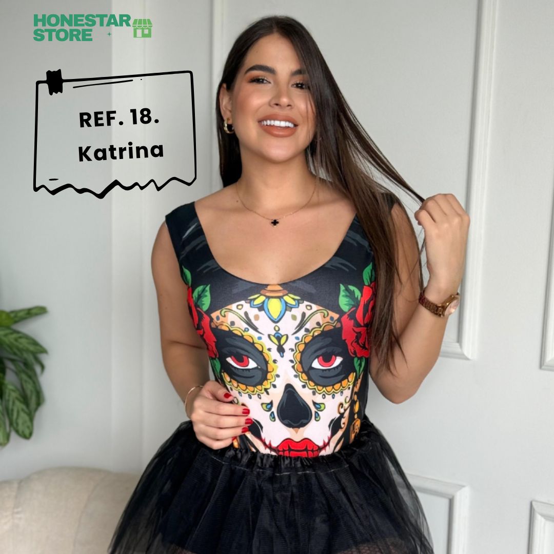 Bodysuit Halloween Sublimado | Estilo y Confor