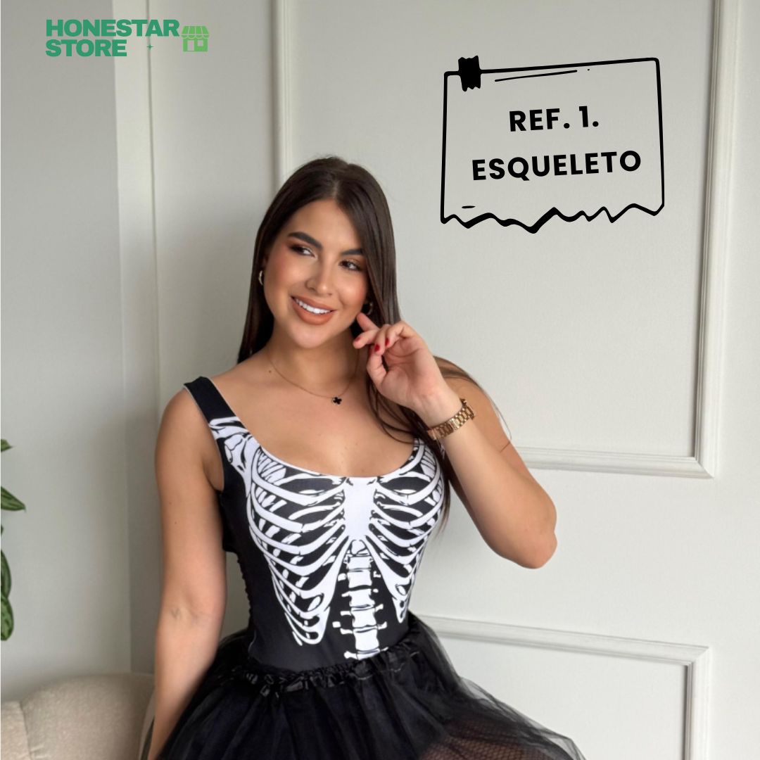 Bodysuit Halloween Sublimado | Estilo y Confor