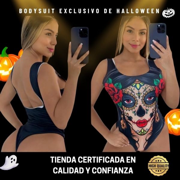 Bodysuit Halloween Sublimado | Estilo y Confor