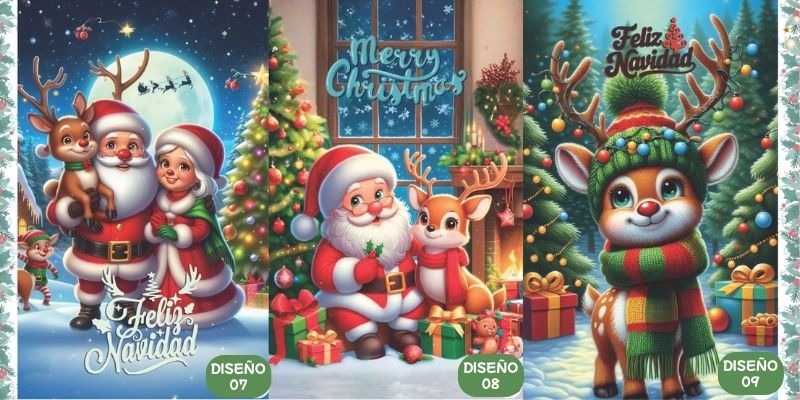 1 Cubrepuerta Navideña Premium + Obsequio