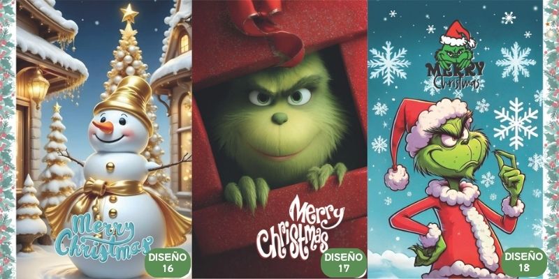 1 Cubrepuerta Navideña Premium + Obsequio