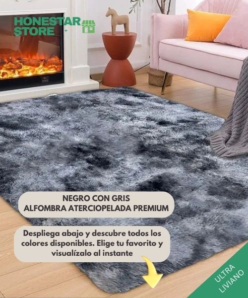 Alfombra Aterciopelada Premium 2 mt x 1.50 mt | Suavidad y elegancia
