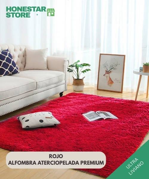 Alfombra Aterciopelada Premium 2 mt x 1.50 mt | Suavidad y elegancia