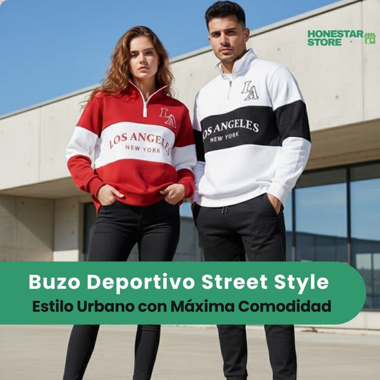 Buzo Deportivo Street Style  - Maxima Comodidad