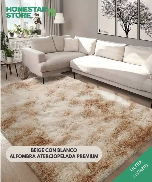 Alfombra Aterciopelada Premium 2 mt x 1.50 mt | Suavidad y elegancia