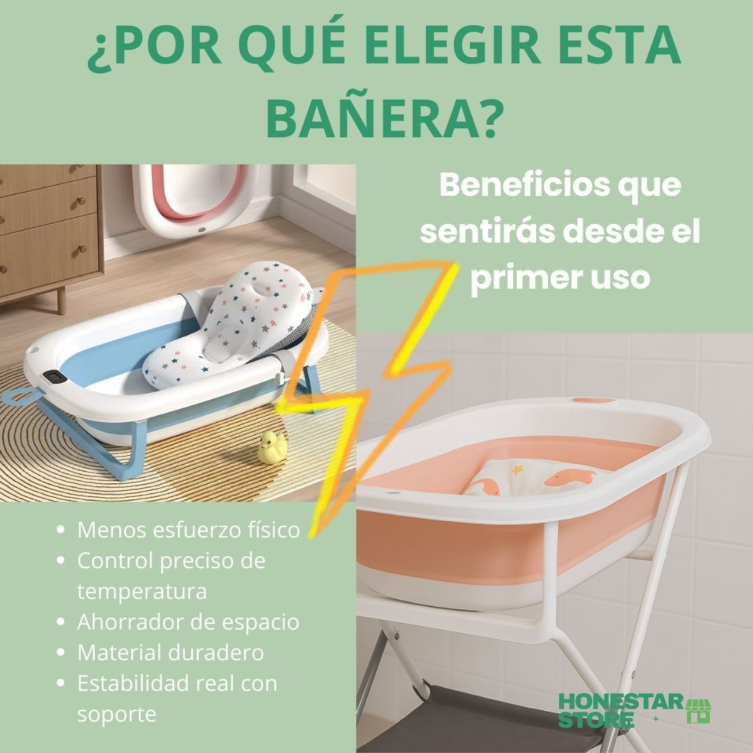 Bañera AltoConfort bebe | Rutina Feliz