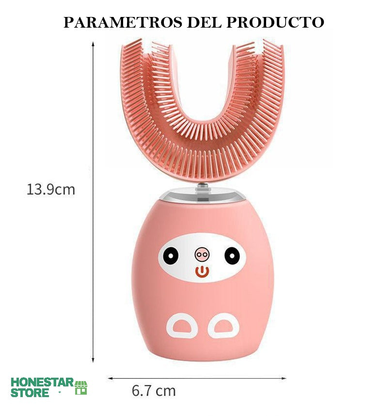 Cepillo Eléctrico Infantil en Forma de U