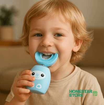 Cepillo Eléctrico Infantil en Forma de U